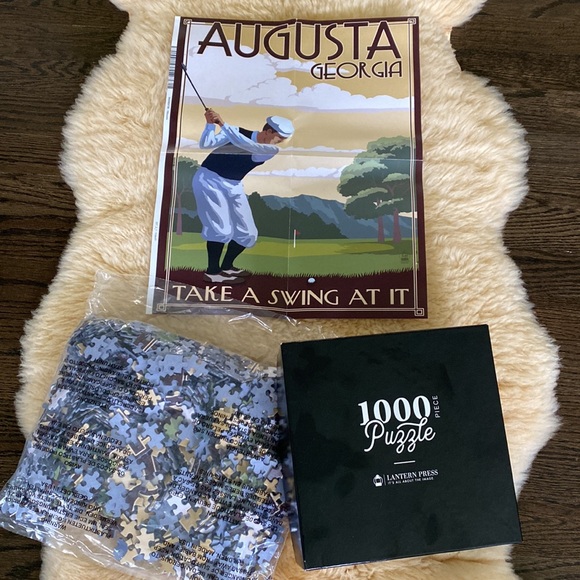 Lantern Press Other - NEW Lantern Press Augusta National Masters Golf Georgia 1000 Piece Jigsaw Puzzle